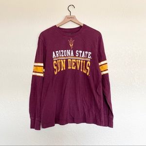 ASU Sun Devils Long Sleeve Tee Size Large
